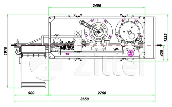 M6TT6-10TR gabarit