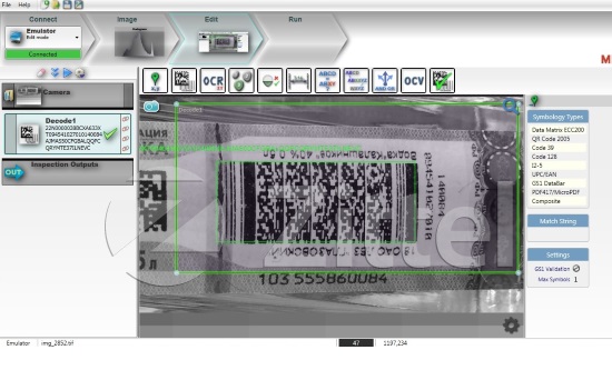 Контроль кода PDF417 на читаемость pdf417